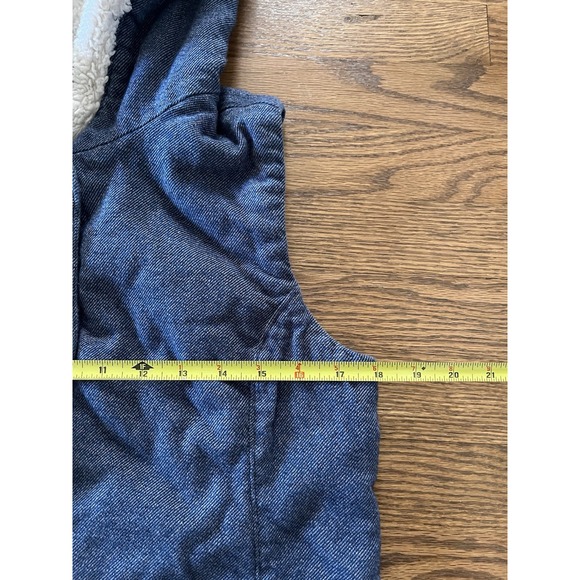 Royal Robbins Blue Sherpa Lined Hooded Vest Jacket Women's Small - Picture 6 of 8